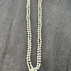 Long Pearl Necklace